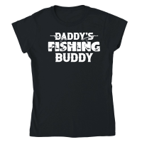 Product Daddy's Fishing Buddy Classic Womens Crewneck T-shirt