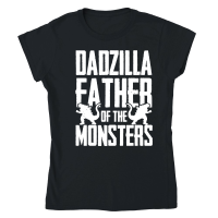 Product Dadzilla Father Of The Monsters Classic Womens Crewneck T-shirt