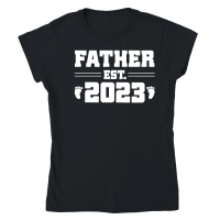 Product Father Est 2023 Classic Womens Crewneck T-shirt