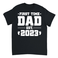 Product First Time Dad Est 2023 Unisex T-Shirt