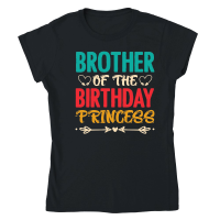 Product Brother Of The Birthday Princess Classic Womens Crewneck T-shirt