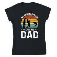 Product My Fishing Buddies Call Me Dad Classic Womens Crewneck T-shirt