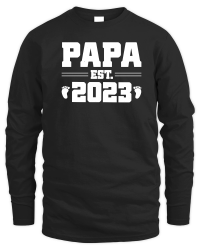 Product Papa Est 2023 Unisex Sweatshirt