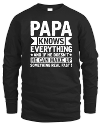 Product Papa Knows Everything Unisex Sweatshirt