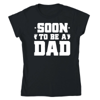 Product Soon To Be A Dad Classic Womens Crewneck T-shirt