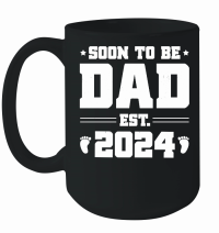 Product Soon To Be Dad Est 2024 Mug