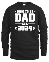 Product Soon To Be Dad Est 2024 Unisex Sweatshirt