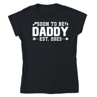 Product Soon to be Daddy 2023 Classic Womens Crewneck T-shirt