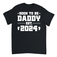 Product Soon to be Daddy 2024 Dad Unisex T-Shirt