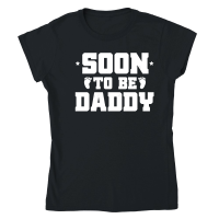 Product Soon To Be Daddy Classic Womens Crewneck T-shirt