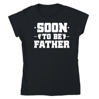 Product Soon To Be Father Classic Womens Crewneck T-shirt