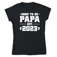 Product Soon to be Papa 2023 Classic Womens Crewneck T-shirt