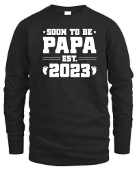 Product Soon to be Papa 2023 Unisex Sweatshirt