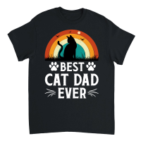 Product Best Cat Dad Ever Unisex T-Shirt