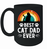 Product Best Cat Dad Ever Mug