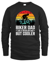 Product Biker Dad Like a Regular Dad But Cooler Unisex Sweatshirt
