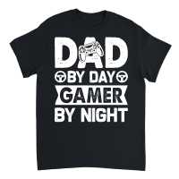 Product Dad By Day Gamer By Night Unisex T-Shirt