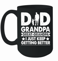 Product Dad Grandpa Great Grandpa Mug