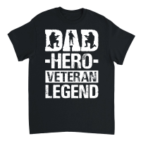 Product Dad Hero Veteran Legend Unisex T-Shirt