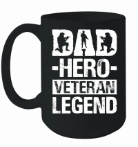 Product Dad Hero Veteran Legend Mug