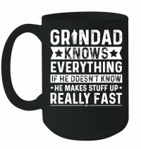 Product Grandad Know Everything Grandpa Mug