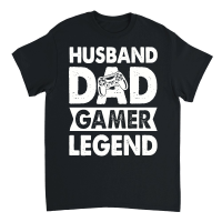 Product Husband Dad Gamer Legend Unisex T-Shirt