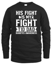 Product T1D Dad Diabetes Awareness Unisex Sweatshirt