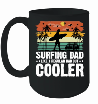Product Surfing Dad Like A Regular Dad But Cooler Mug
