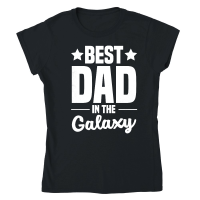 Product Best Dad in the Galaxy Classic Womens Crewneck T-shirt