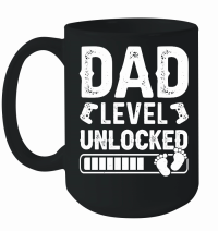 Product Dad Level Unlocked Mug