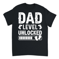 Product Dad Level Unlocked Unisex T-Shirt