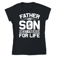 Product Father And Son Best Friends For Life Classic Womens Crewneck T-shirt