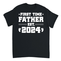 Product First Time Father Est 2024 Unisex T-Shirt