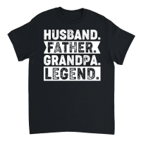 Product Husband Father Grandpa Legend Unisex T-Shirt