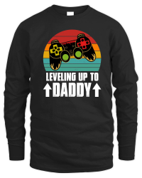Product Leveling up to Daddy Unisex Sweatshirt