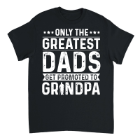 Product Only The Greatest Dads Get Promoted To Grandpa Unisex T-Shirt
