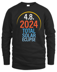 Product Total Solar Eclipse Totality April 8 , 2024 Unisex Sweatshirt