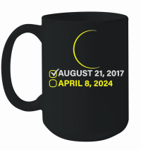 Product Eclipse Checklist Total Solar Eclipse April 8 2024 Eclipse Mug