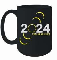 Product Astronomy Lovers 4.08.24 Total Solar Eclipse 2024 T Shirt Mug