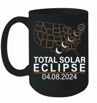 Product America Totality Spring 4.08.24 Total Solar Eclipse 2024 Mug