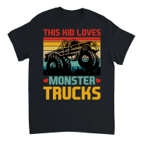 Product This Kid Loves Monster Trucks Unisex T-Shirt