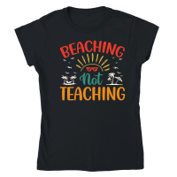 Product Beaching Not Teaching Classic Womens Crewneck T-shirt