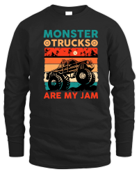 Product Monster Truck Are My Jam Unisex Sweatshirt