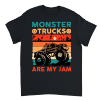Product Monster Truck Are My Jam Unisex T-Shirt