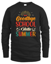 Product Goodbye School Hello Summer Unisex Sweatshirt