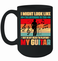 Product I'm Playing My Guitar Music Lover Mug