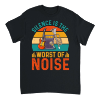 Product Silence is the Worst of Noise Music Unisex T-Shirt