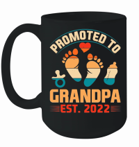 Product Promoted to Grandpa Mug