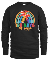 Product 100 Days Of School Rainbow Unisex Sweatshirt