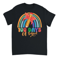 Product 100 Days Of School Rainbow Unisex T-Shirt